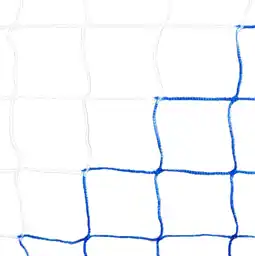 Decathlon Voetbalnet 3x2x0,5x1,2m - blauw/wit aanbieding