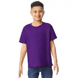 Decathlon Kinder/Kinder Tshirt van zwaar katoen (Paars) aanbieding