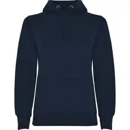 Decathlon Dames Urban Hooded Polycotton Sweatshirt (Marineblauw) aanbieding
