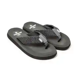 Decathlon Herenslippers Brasileras Grijze rubberen zolen aanbieding