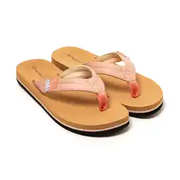 Decathlon Strand slippers voor dames Brasileras Roze met rubberen zool aanbieding