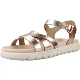 Decathlon Sandalen Geox Model J S.soleima G.a Kleur Brons Metaal aanbieding