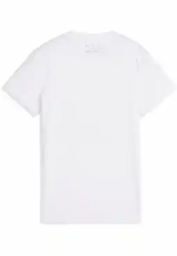 Decathlon INDIVIDUAL grafisch padelshirt voor dames PUMA White aanbieding