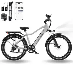 Decathlon Elektrische Fiets voor Volwassenen 27.5 E-Bike, APP & NFC, RCB-G5 aanbieding