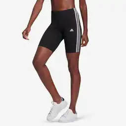 Decathlon SHORT VOOR FITNESS EN SOFT TRAINING DAMES ZWART aanbieding