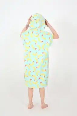 Decathlon Poncho voor jonge kinderen - Banana Stain aanbieding