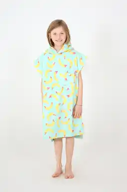 Decathlon Poncho voor jonge kinderen - Banana Stain aanbieding