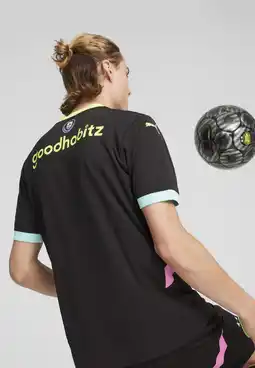 Decathlon PSV Eindhoven 24/25 uitshirt voor heren PUMA Black Yellow Alert aanbieding