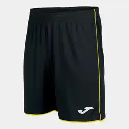 Decathlon Joma Liga Sportshorts Zwart-Geel 2XL-3XL Heren aanbieding