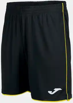 Decathlon Joma Liga Sportshorts Zwart-Geel 2XL-3XL Heren aanbieding