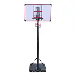 Decathlon Angel Sports Basketbalpaal verstelbaar, 270-305 cm, zwart/wit, +6 jaar aanbieding