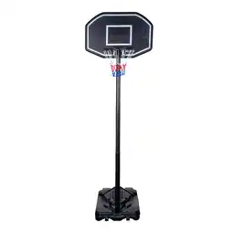 Decathlon Angel Sports Basketbalpaal verstelbaar, 270-305 cm, zwart/wit, +6 jaar aanbieding