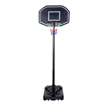 Decathlon Angel Sports Basketbalpaal verstelbaar, 270-305 cm, zwart/wit, +6 jaar aanbieding