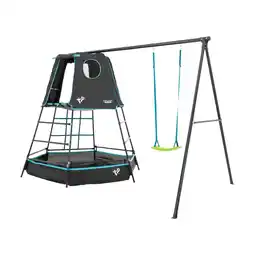 Decathlon Evoluerende portiek speelruimte ONTDEKKINGSTOCHT H201cm aanbieding