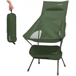 Decathlon Campingstoel Solig - vouwstoel - belastbaar tot 120 kg - stalen frame aanbieding