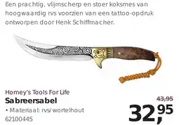 Hanos Homey's Tools For Life Sabreersabel aanbieding