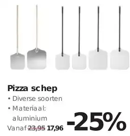 Hanos Pizza schep aanbieding