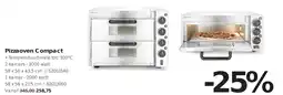Hanos Pizza oven Compact aanbieding