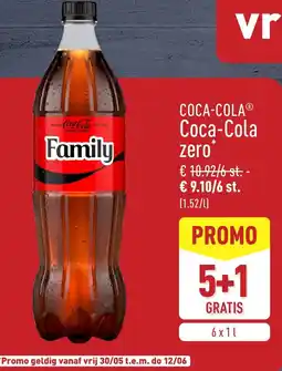 ALDI Coca-Cola zero aanbieding
