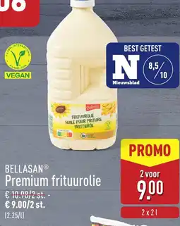 ALDI Bellasan premium frituurolie aanbieding