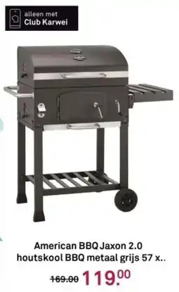 American BBQ Jaxon 2.0 houtskool BBQ