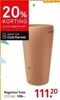 Karwei Regenton Tube aanbieding