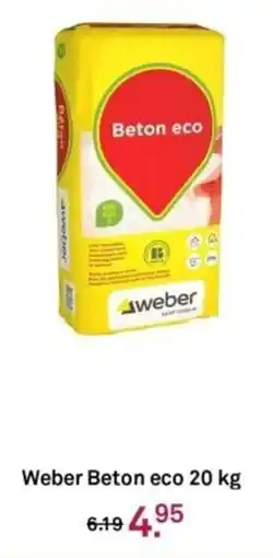 Karwei Weber Beton eco aanbieding