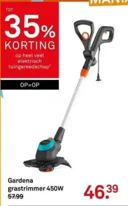 Karwei Gardena grastrimmer aanbieding
