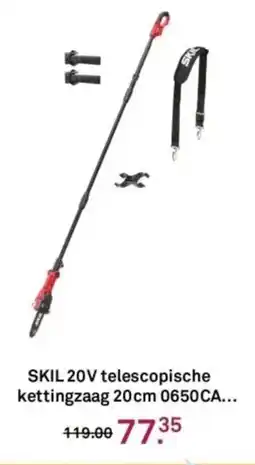 Karwei SKIL telescopische kettingzaag 0650CA aanbieding