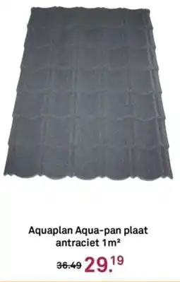 Karwei Aquaplan Aqua-pan plaat antraciet aanbieding