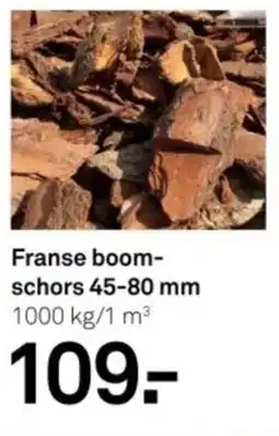 Karwei Franse boomschors aanbieding