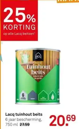 Karwei Lacq tuinhout beits aanbieding