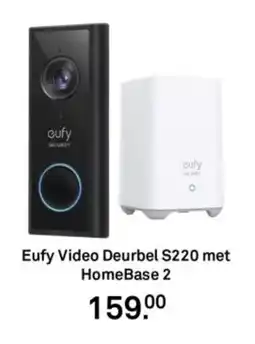 Karwei Eufy Video Deurbel S220 met HomeBase 2 aanbieding