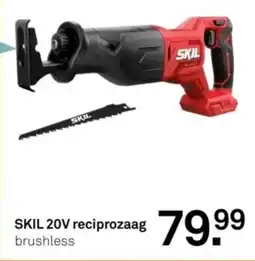 Karwei Skil reciprozaag brushless aanbieding