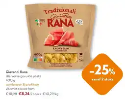 OKay Giovanni Rana alle verse gevulde pasta 400 g aanbieding