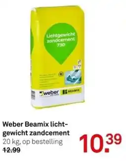 Karwei Weber Beamix lichtgewicht zandcement aanbieding