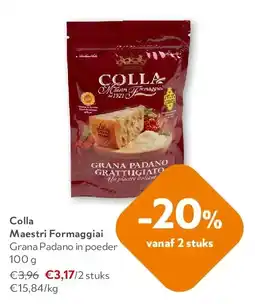 OKay Colla Maestri Formaggiai Grana Padano in poeder 100 g aanbieding