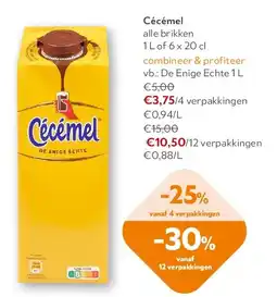 OKay Cécémel De Enige Echte 1 L aanbieding
