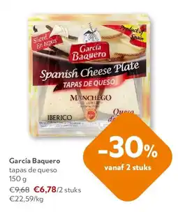 García Baquero tapas de queso 150 g