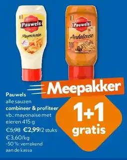 OKay Pauwels mayonaise met eieren 415 g aanbieding