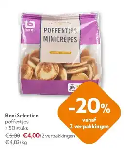 OKay Boni Selection poffertjes ± 50 stuks aanbieding