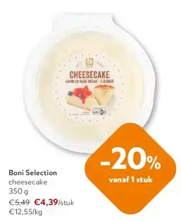 OKay Boni Selection cheesecake 350 g aanbieding