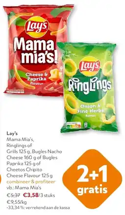 OKay Lay’s Mama Mia’s aanbieding