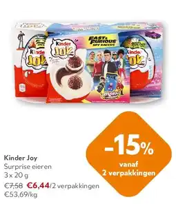 OKay Kinder Joy Surprise eieren aanbieding