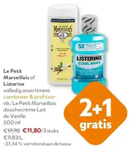 OKay Le Petit Marseillais douchecrème Lait de Vanille 500 ml aanbieding