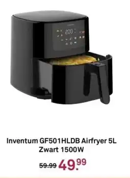 Karwei Inventum GF501HLDB Airfryer Zwart aanbieding