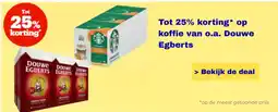 Bol.com Op koffie van o.a. Douwe Egberts aanbieding
