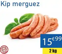 Tanger Markt Kip merguez aanbieding