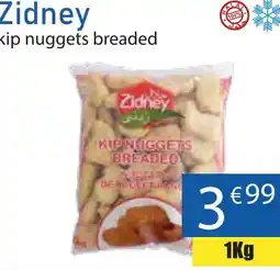 Tanger Markt Zidney kip nuggets breaded aanbieding