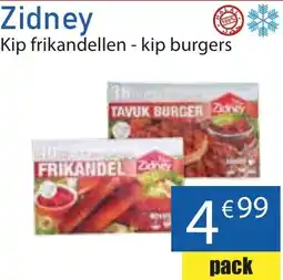 Tanger Markt Zidney kip frikandellen - kip burgers aanbieding